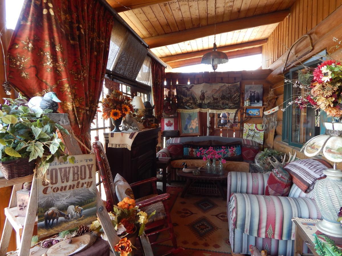 Idle Spurs Log Cabin Bed & Breakfast Black Diamond Eksteriør bilde