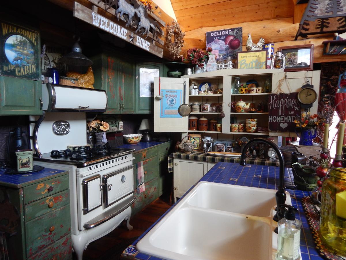 Idle Spurs Log Cabin Bed & Breakfast Black Diamond Eksteriør bilde
