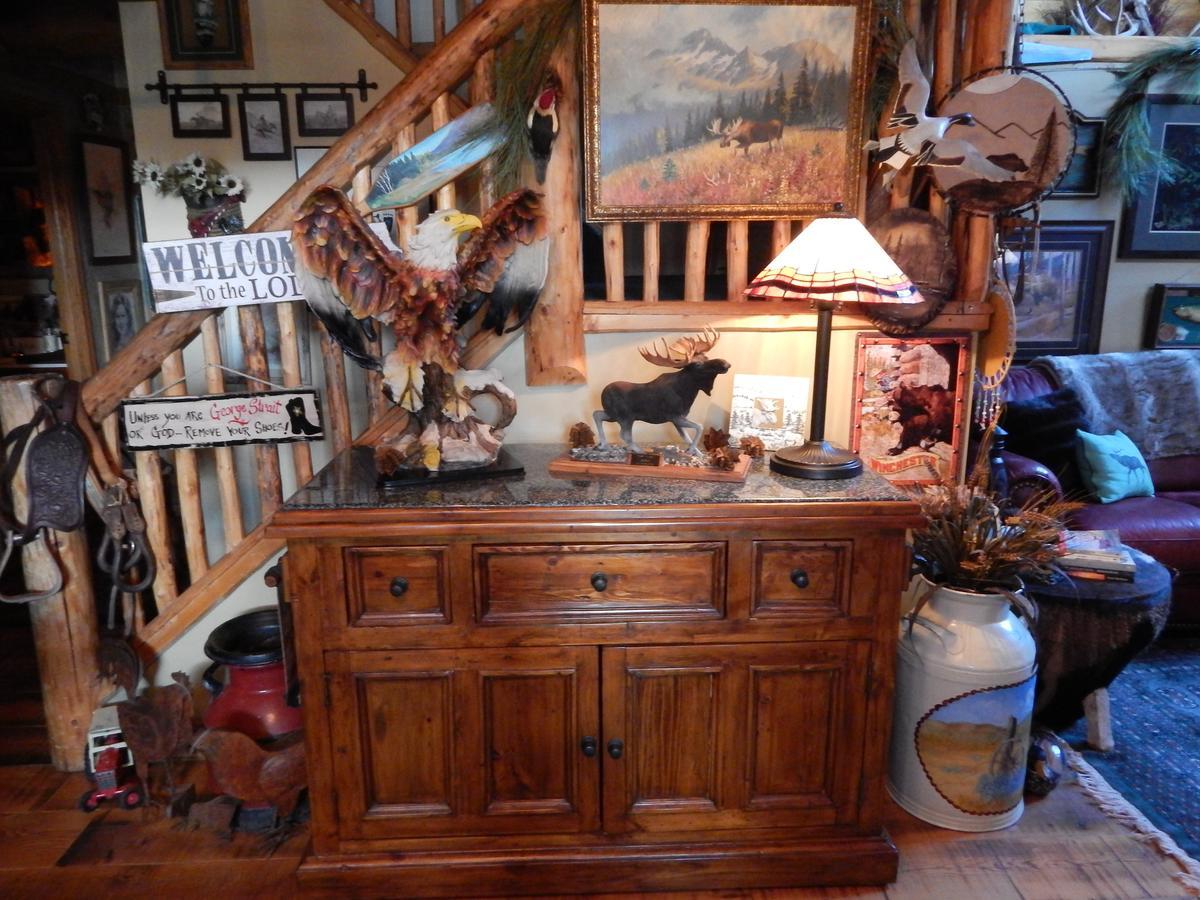 Idle Spurs Log Cabin Bed & Breakfast Black Diamond Eksteriør bilde